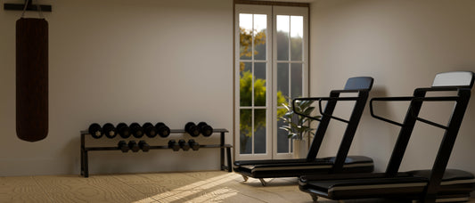 a modern home gym