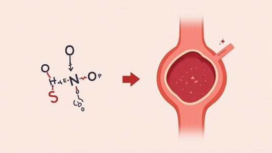 an illustration of a chemical compound and blood flow