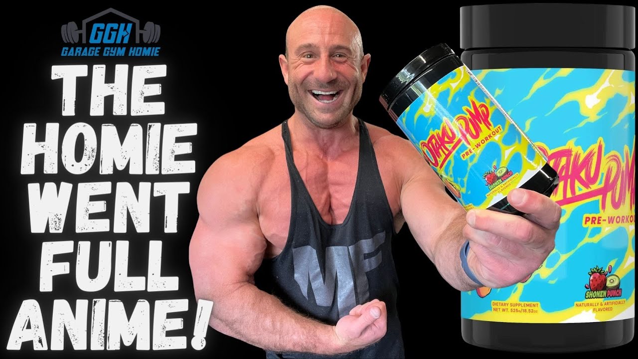 Load video: A man reviewing the Otaku Pump Shonen Punch preworkout in-depth